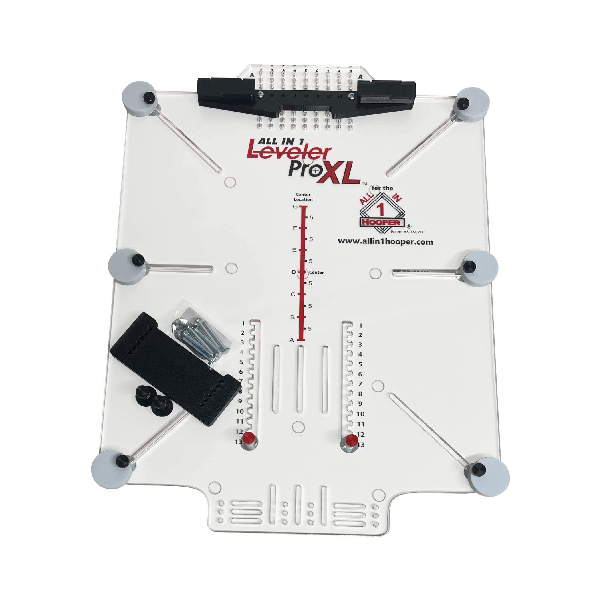 Leveler Pro XL Large Hoop Kit with Mighty & Standard Hoop Combo Brackets