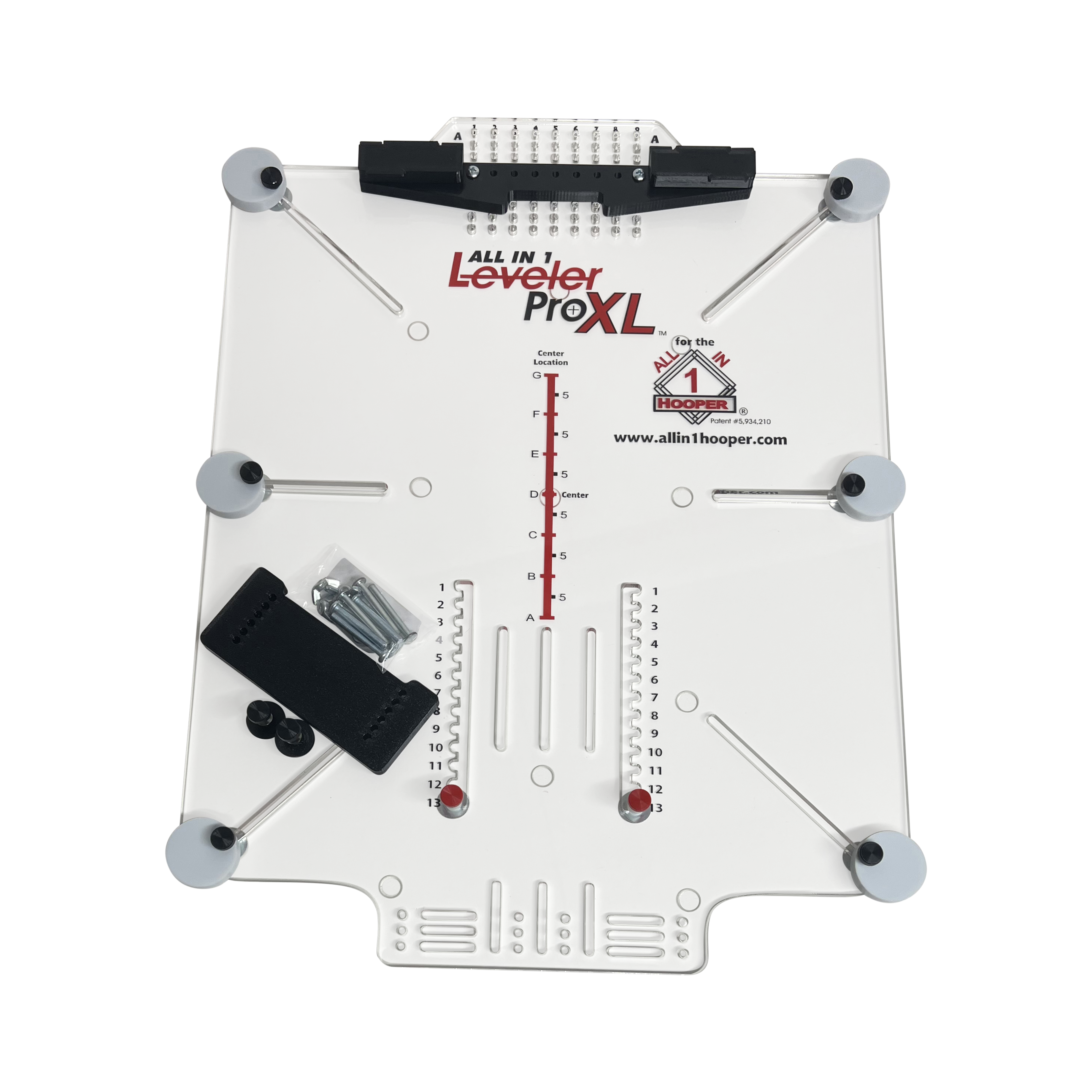 Leveler Pro XL Combo Bracket Set for Mighty Large Hoops - Add On