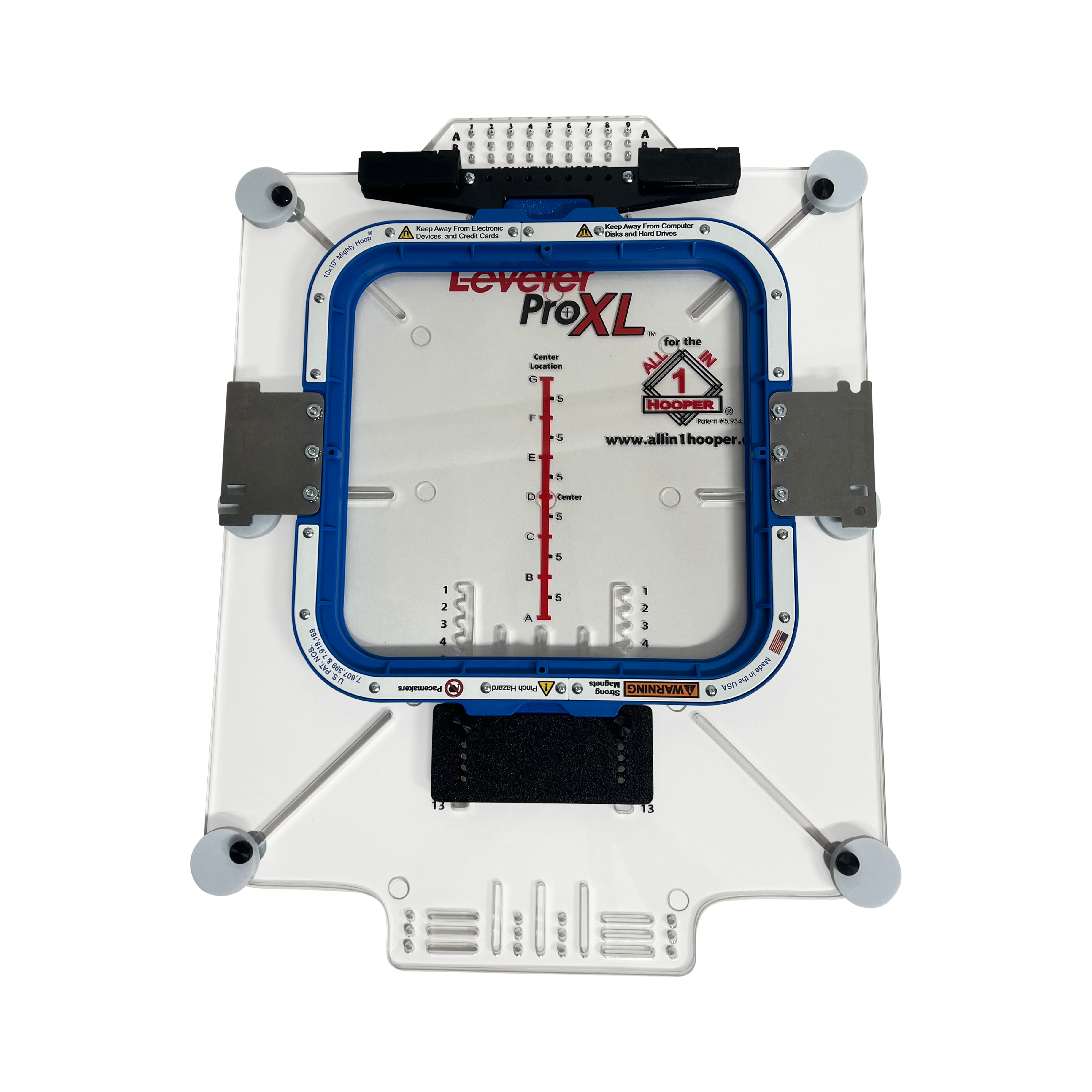 Leveler Pro XL Combo Bracket Set for Mighty Large Hoops - Add On