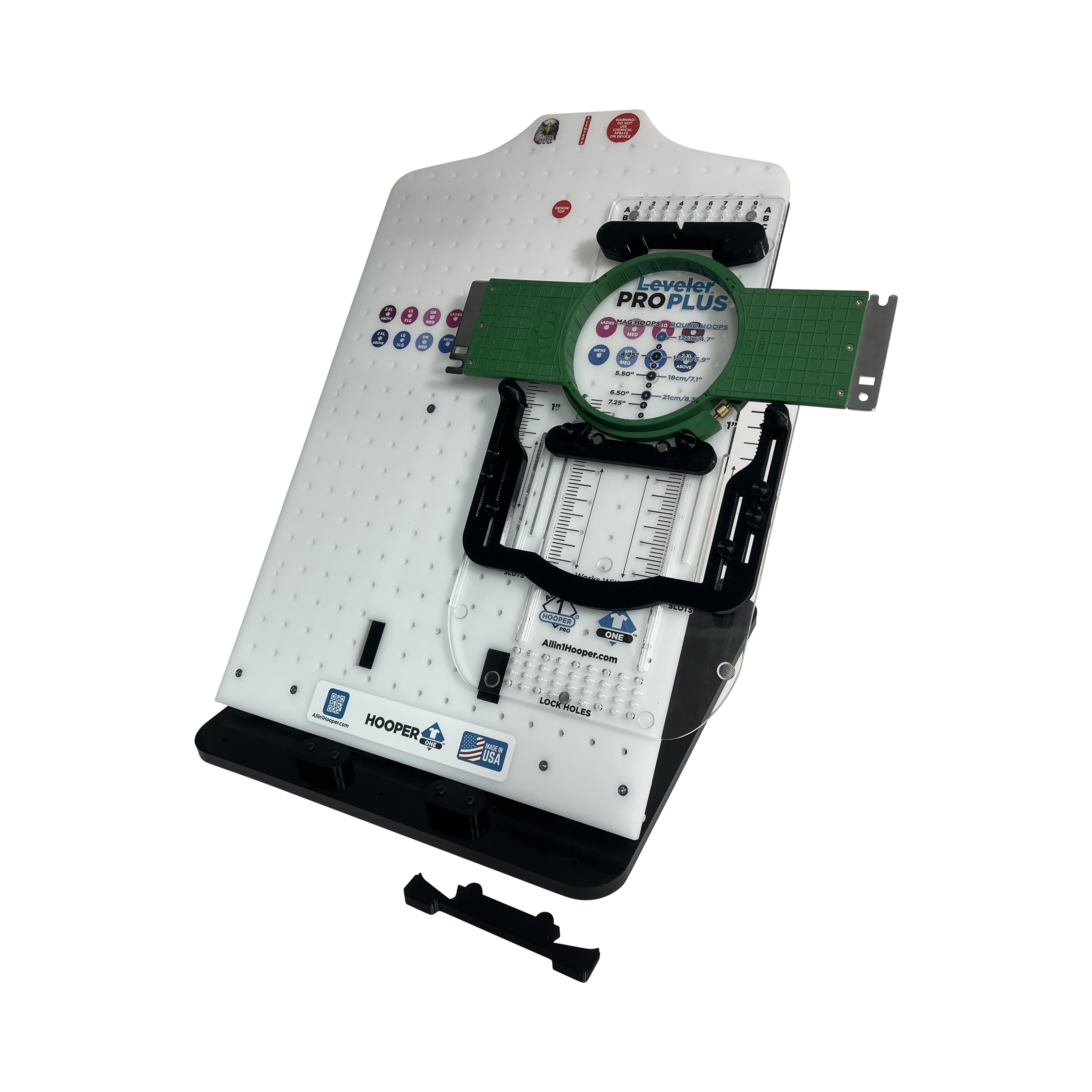 Hooper One + Leveler Pro Plus with Mighty & Standard Hoop Combo Brackets