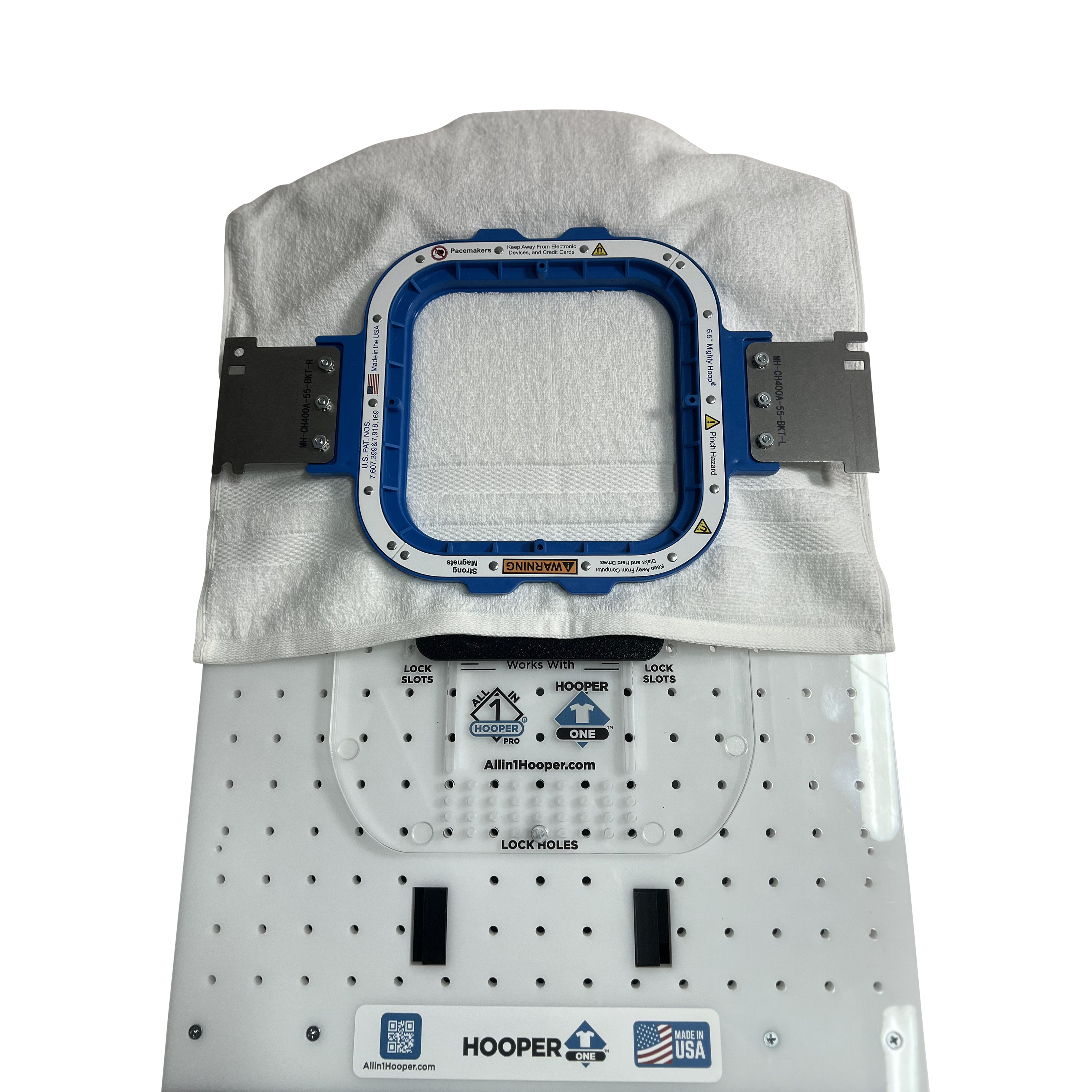 Hooper One + Leveler Pro Plus with Mighty & Standard Hoop Combo Brackets