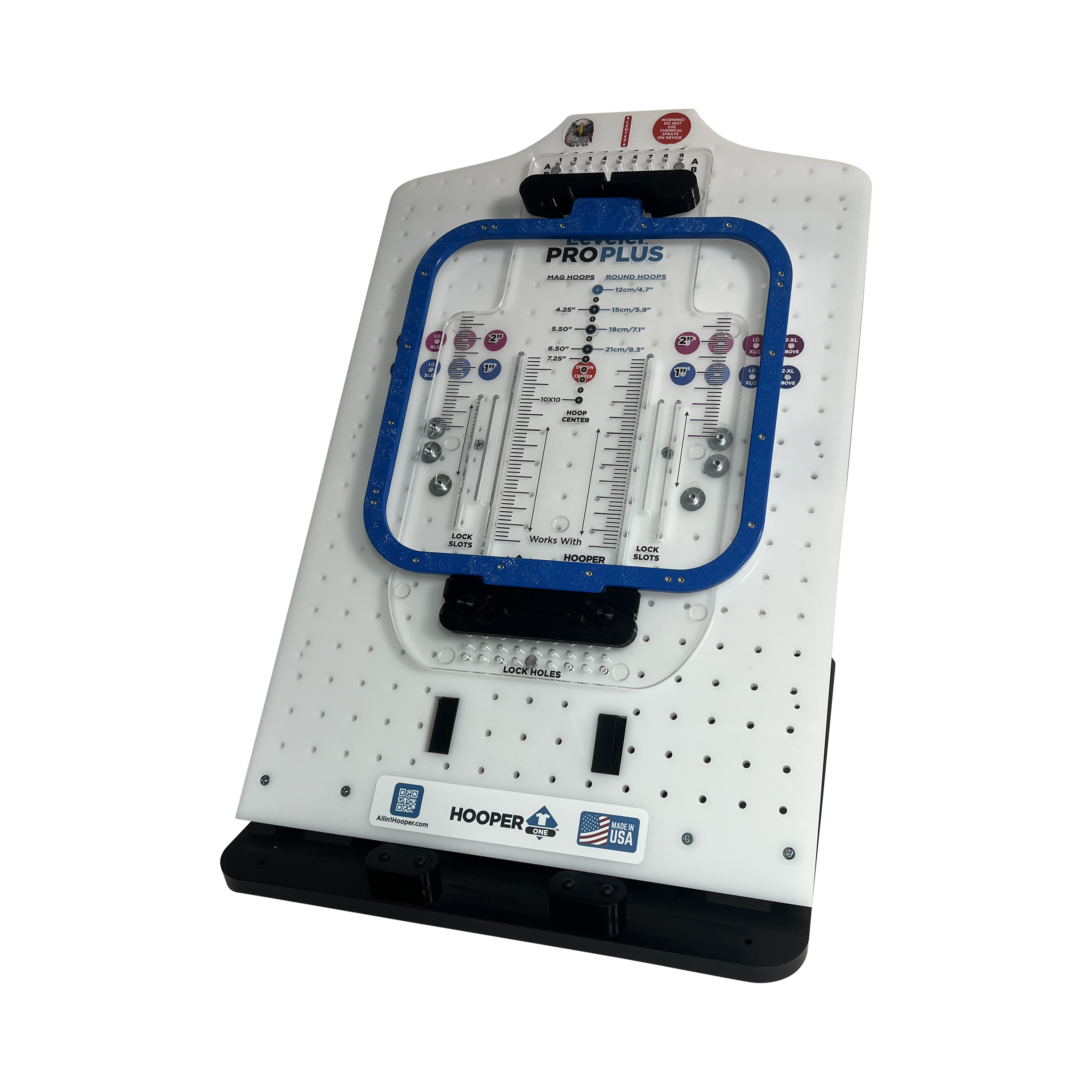 Hooper One + Leveler Pro Plus with Mighty & Standard Hoop Combo Brackets