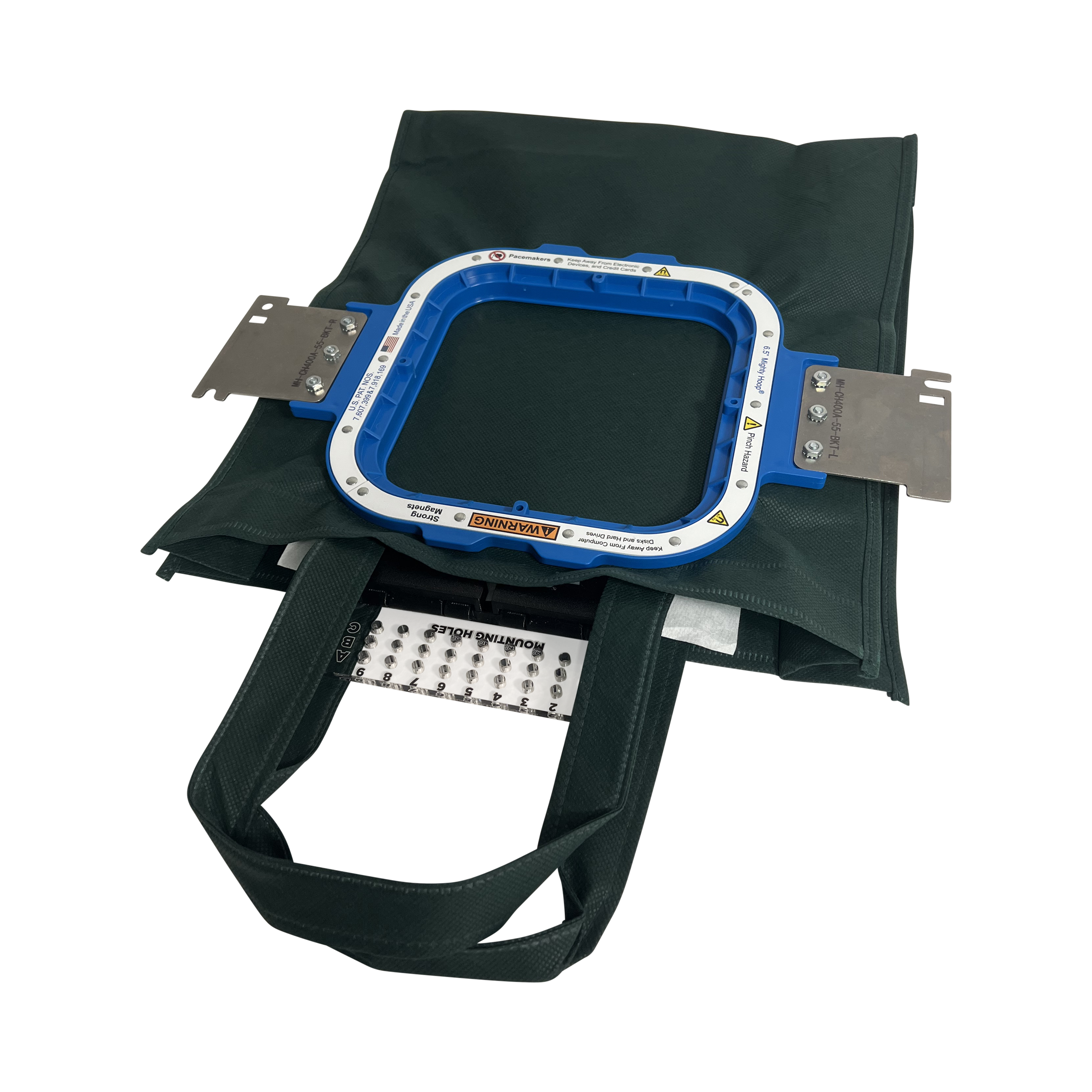 Hooper One + Leveler Pro Plus with Mighty & Standard Hoop Combo Brackets