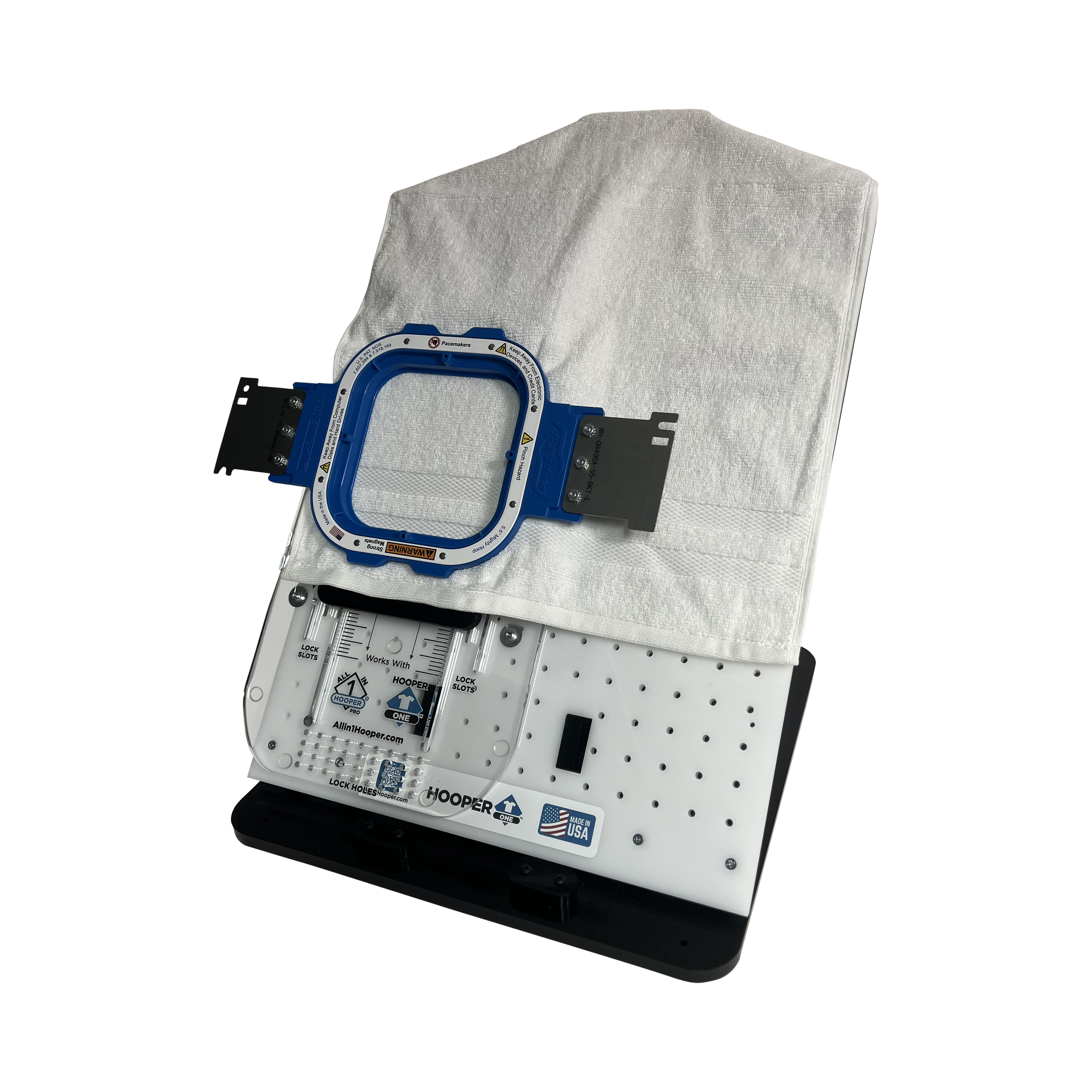 Hooper One + Leveler Pro Plus with Mighty & Standard Hoop Combo Brackets