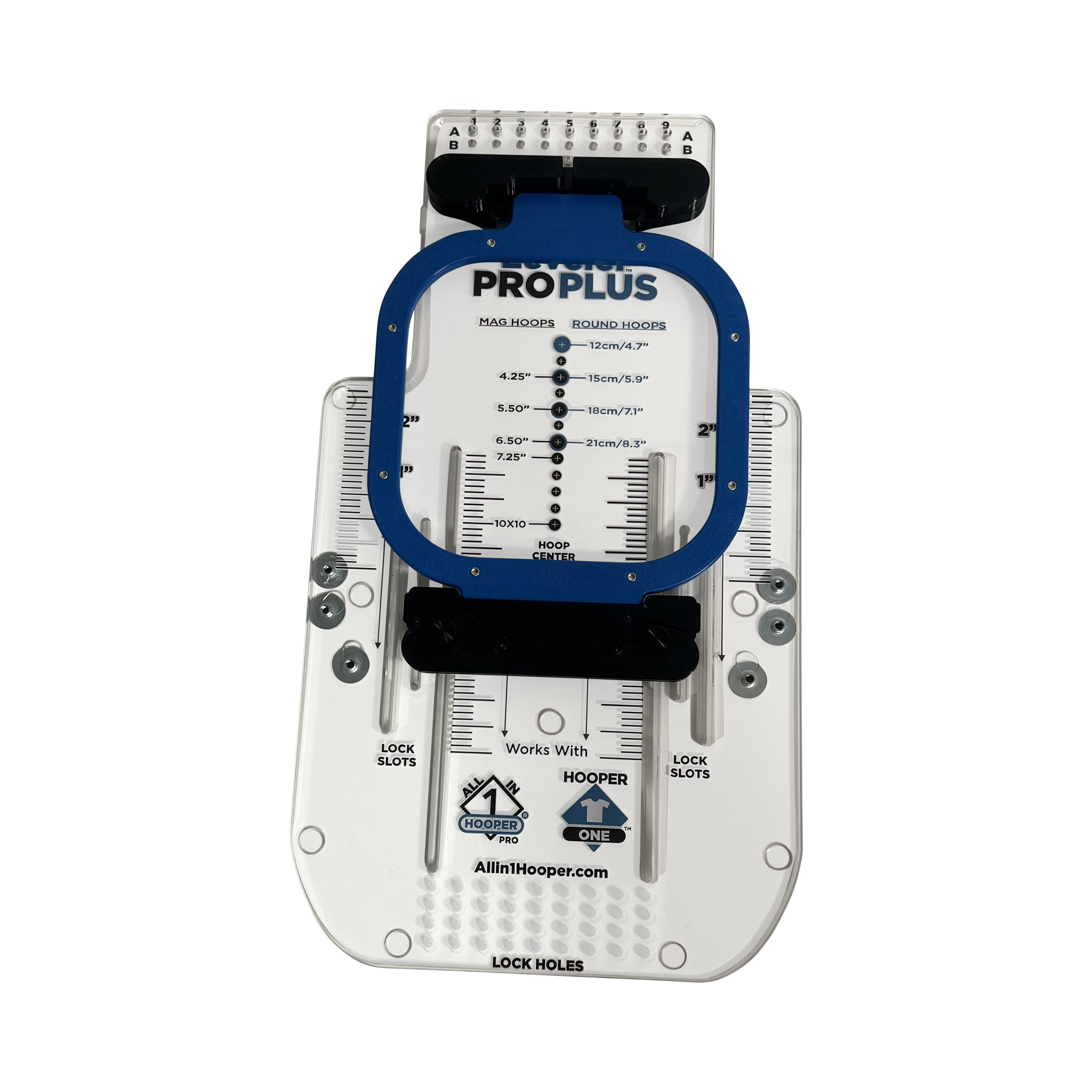 Hooper One + Leveler Pro Plus with Mighty & Standard Hoop Combo Brackets