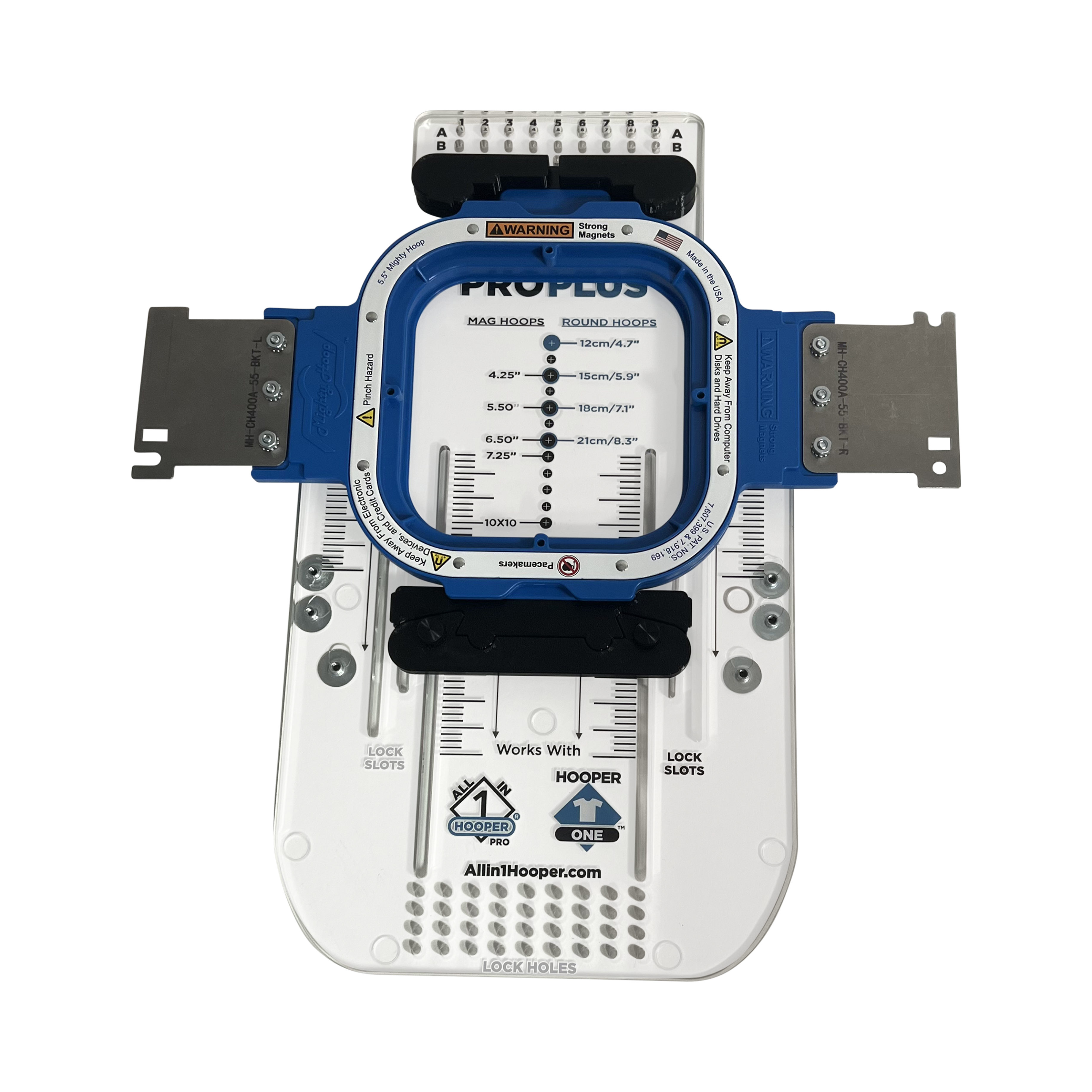 Leveler Pro Plus with Mighty Small / Large & Standard Round Hoop Combo Brackets