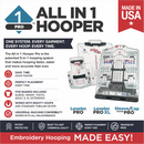 All in 1 Hooper Pro Starter Kit with Mighty & Standard Hoop Combo Brackets