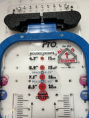 Leveler Pro sticker overlay for Mighty and round embroidery hoops