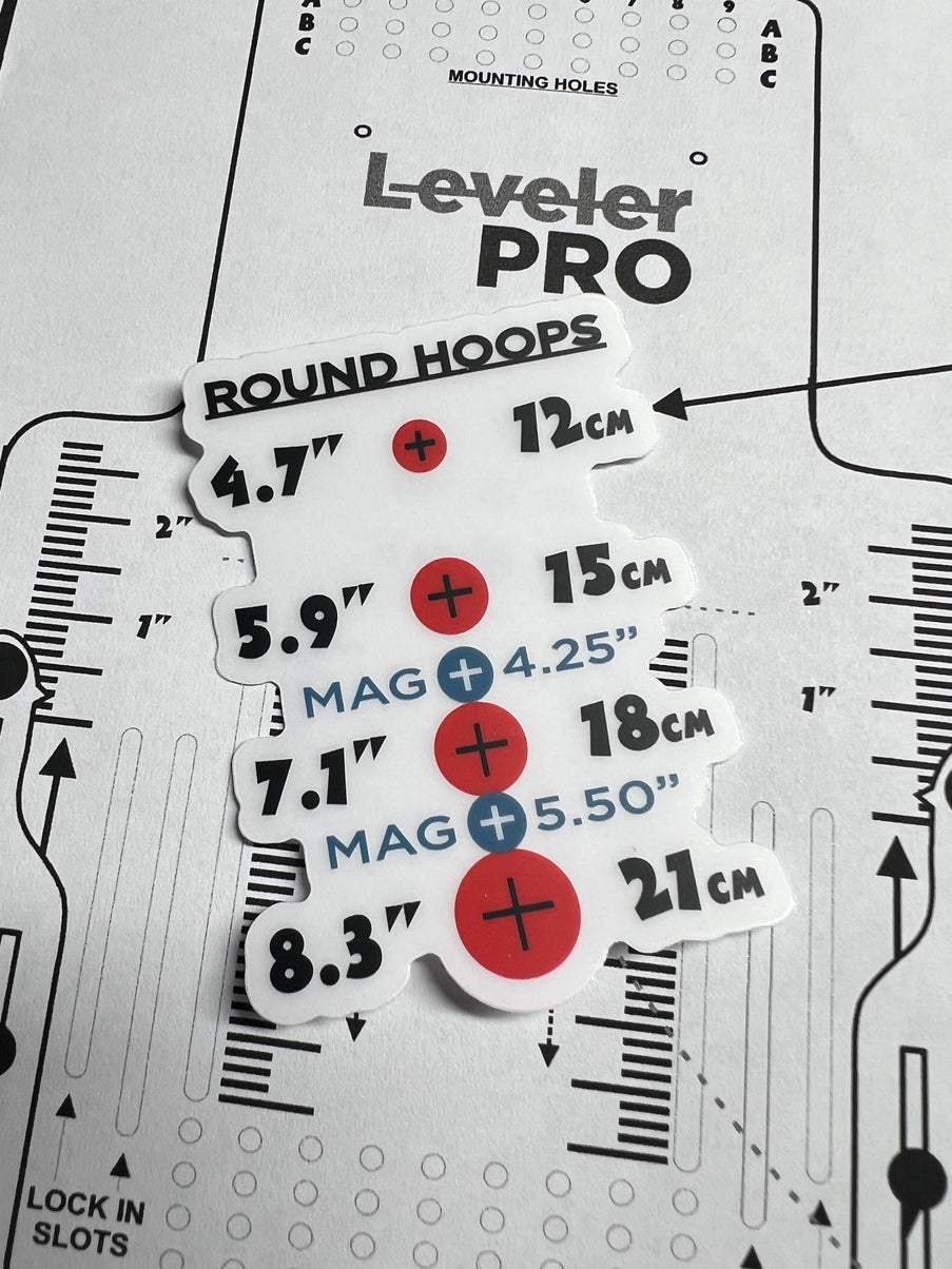 FREE Leveler Pro Mighty Hoop Sticker Overlay (U.S. Mail)