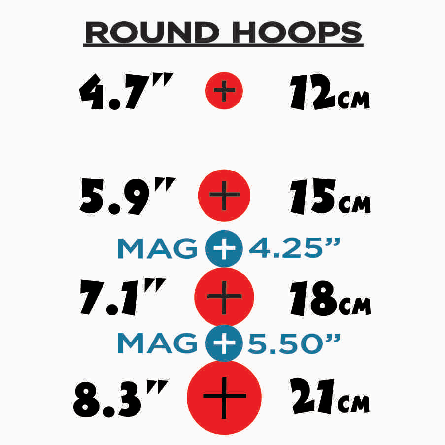 Leveler Pro magnetic hoop sticker overlay instruction sheet