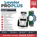 Leveler Pro Plus with Mighty Small / Large & Standard Round Hoop Combo Brackets